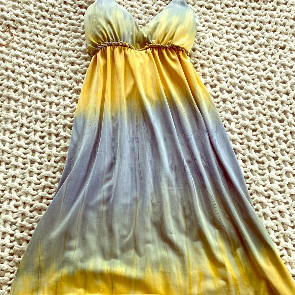 silk dress